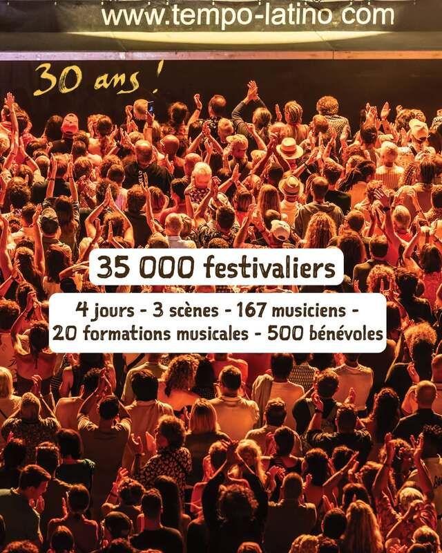Une photo d'archive du festival Tempo Latino, dans le Gers. Crédit photo : Céline Rochefeuille